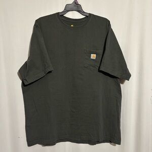 Carhartt Mens Short Sleeve TShirt Front Pocket 100% Cotton Original Fit 3XL Tall